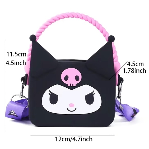 Sanrio Other - Kuromi 3D Silicon Purse
